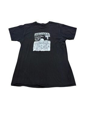 Vintage Oceanside CA Real Surf Shop Graphic T-Shirt Black